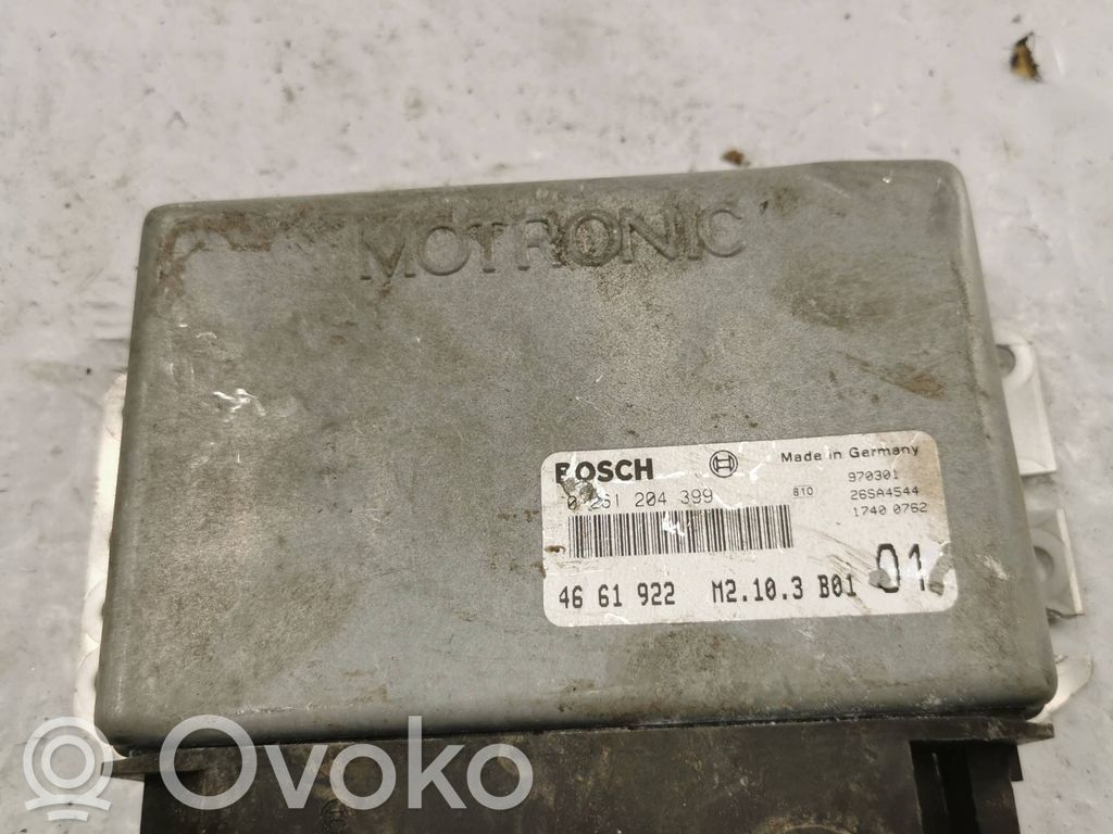 Engine control unit/module ECU   0261204399,4661922,26SA4544,M2103B01