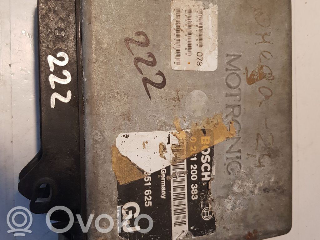 Engine control unit/module   0261200383