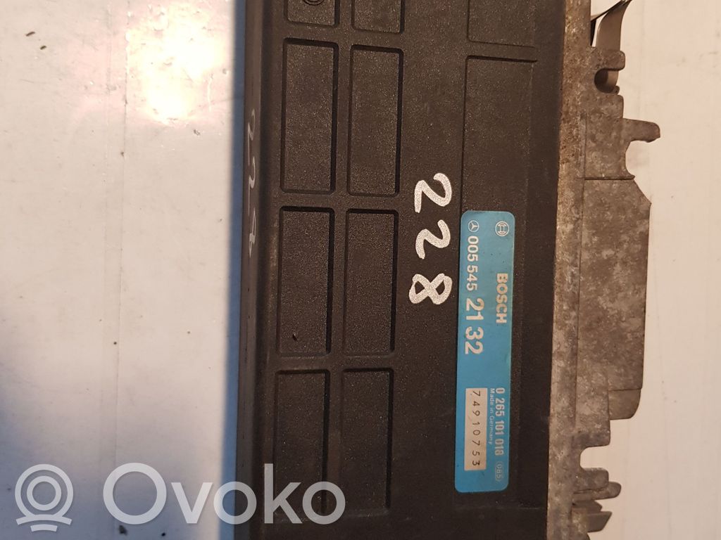Mercedes-Benz E W124 Unidad de control/módulo del ABS 