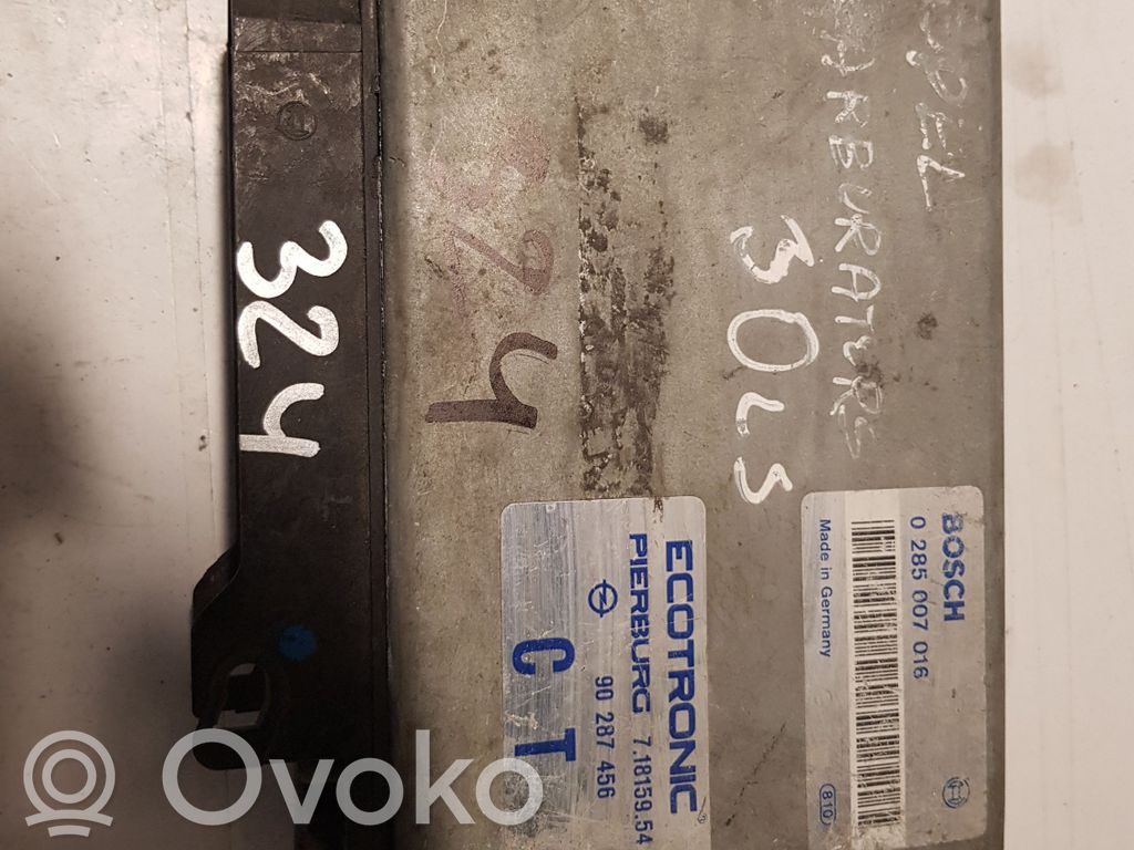 Engine control unit/module   0285007016,90287456