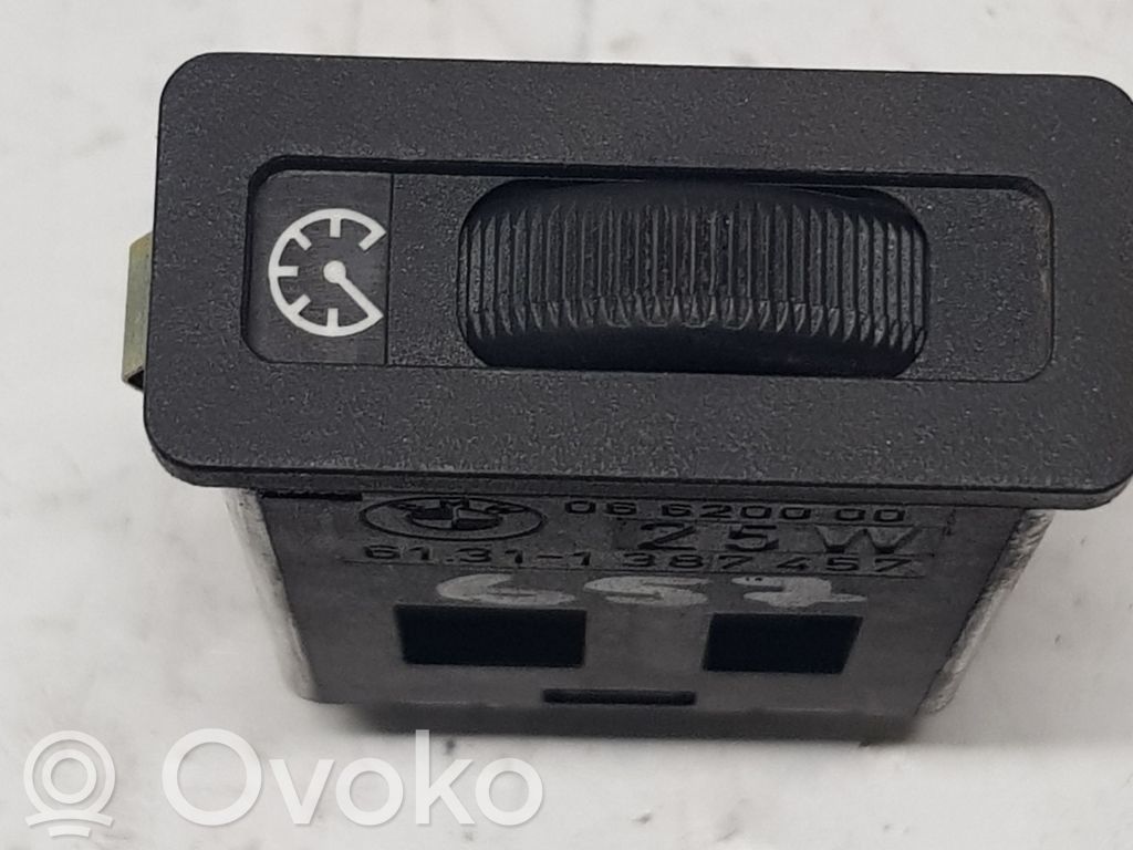 BMW 3 E36 Interruptor de control del panel de luces 