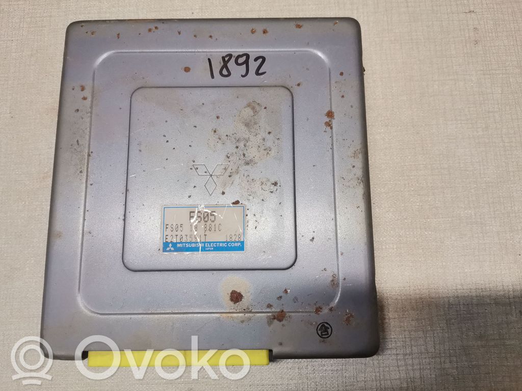 Motorsteuergerät/-modul   E2T03591T,FS0518881C,1828