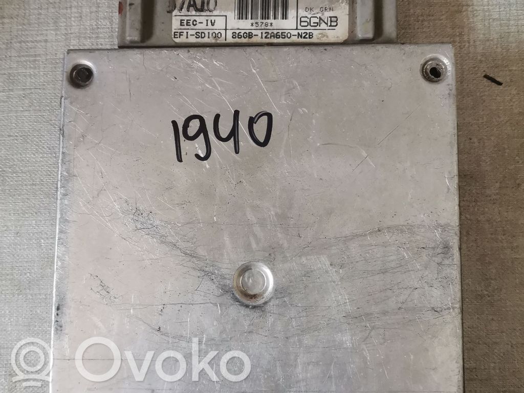 Engine control unit/module ECU   86GB12A650N2B,EFISD100,6GNB