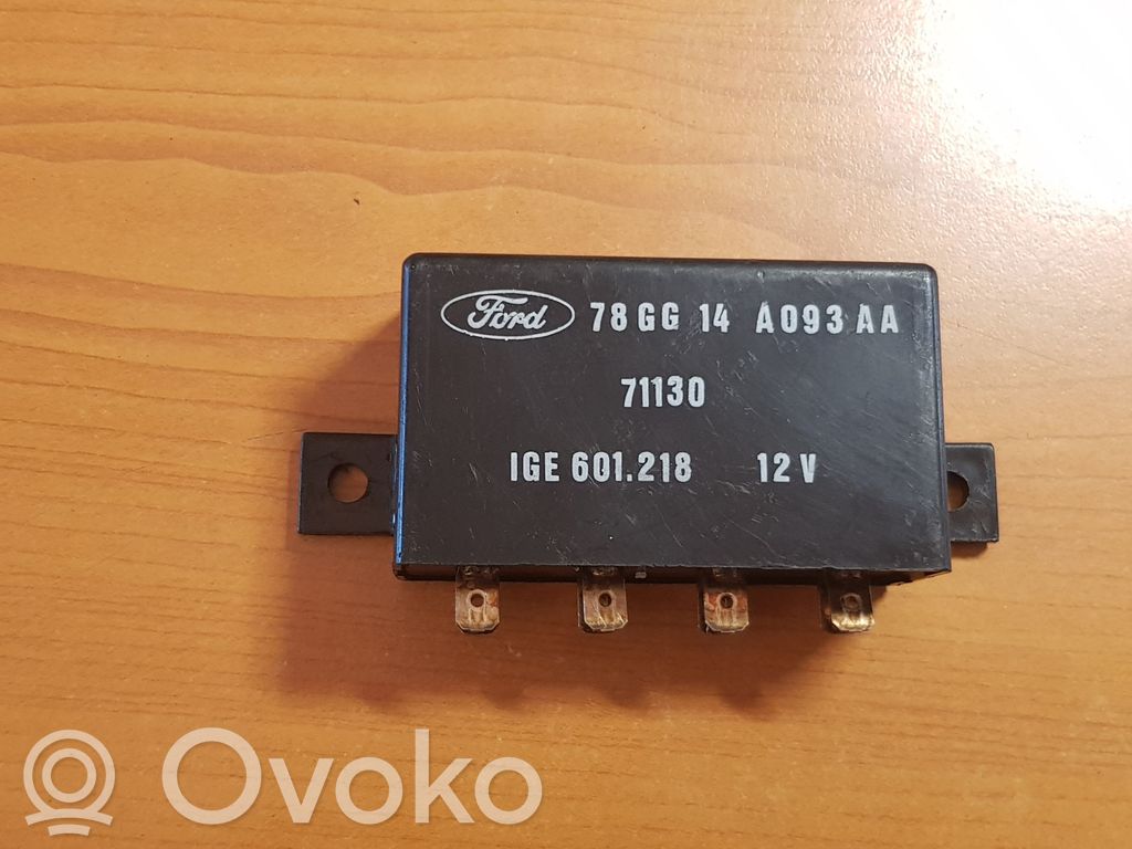 Ford Sierra Other control units/modules 
