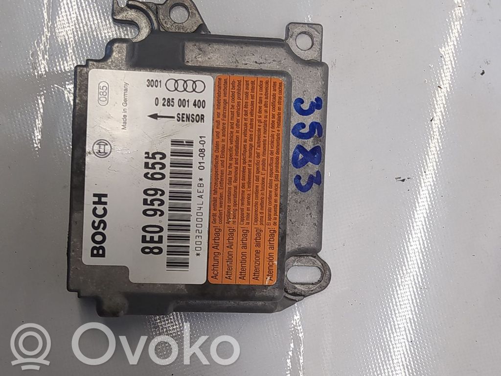 Airbag control unit/module   8E0959655