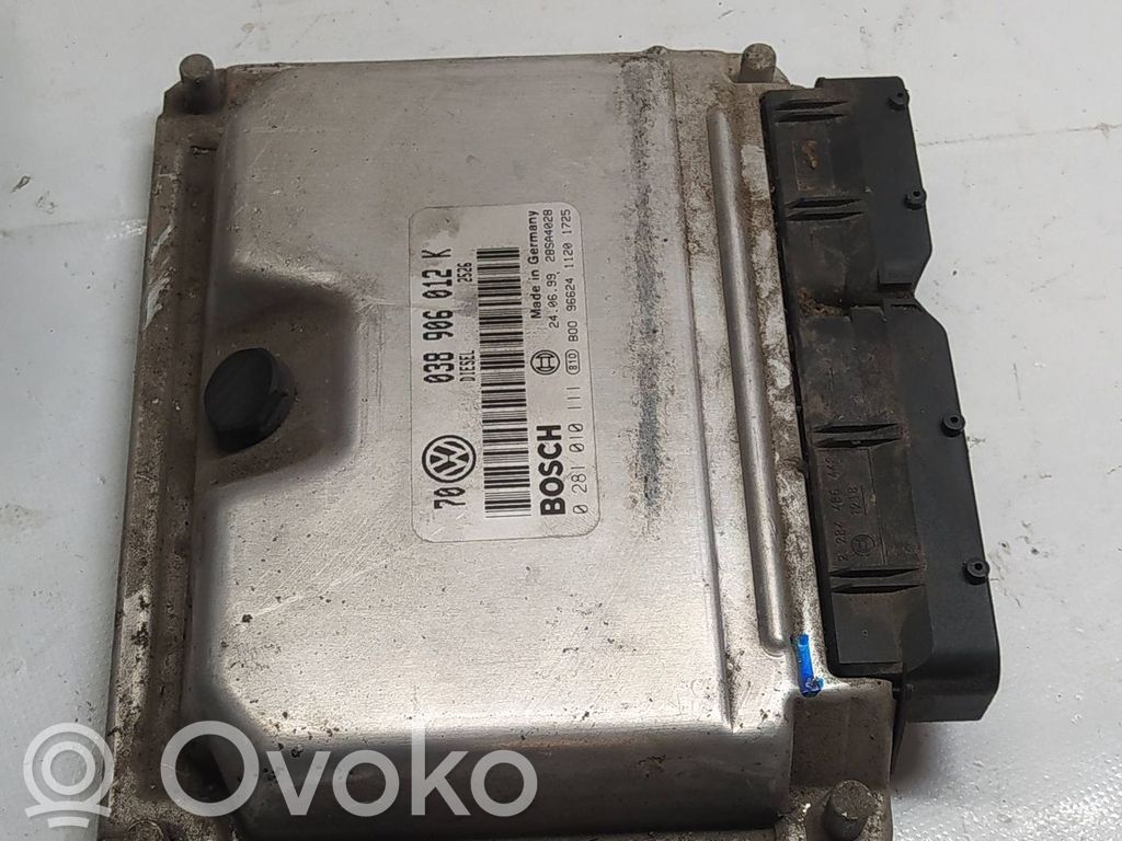 Engine control unit/module   038906012K,28SA4028,0281010111