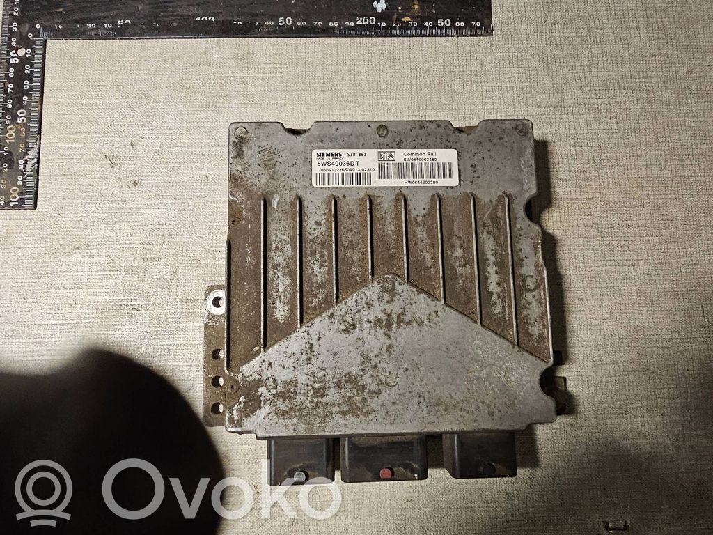 Peugeot 307 Engine control unit/module 