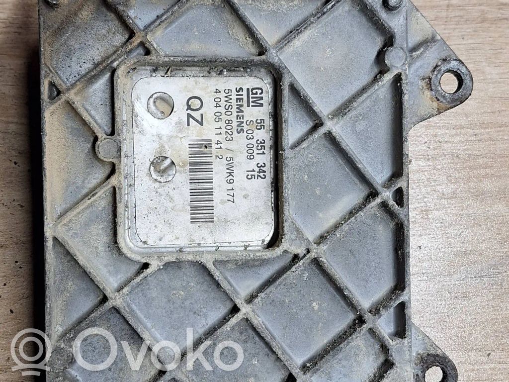 Engine control unit/module   55351342,5WS08023,4040511412