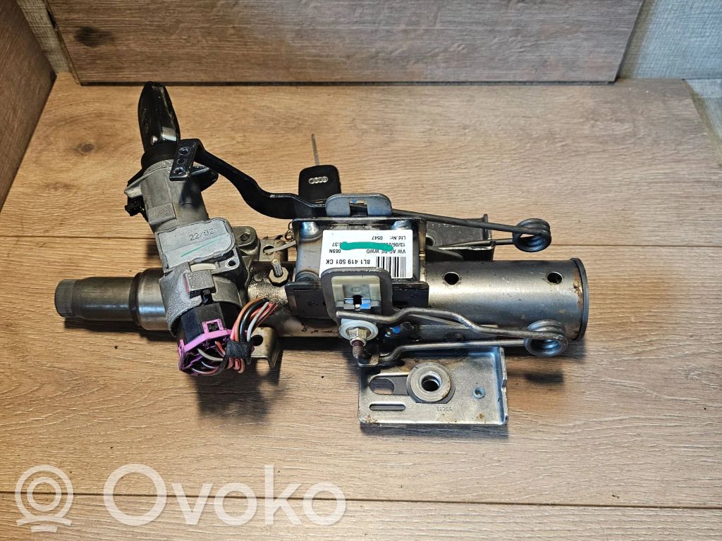 Audi A3 S3 8L Eje de la columna de dirección 