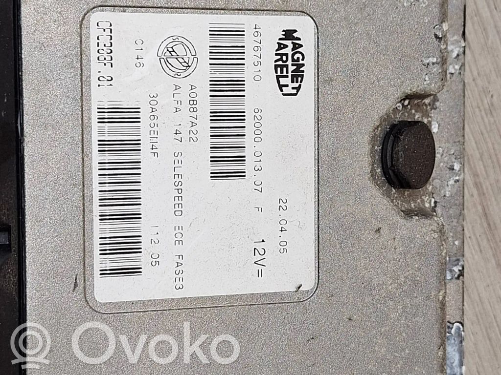 Alfa Romeo 147 Engine control unit/module ECU 