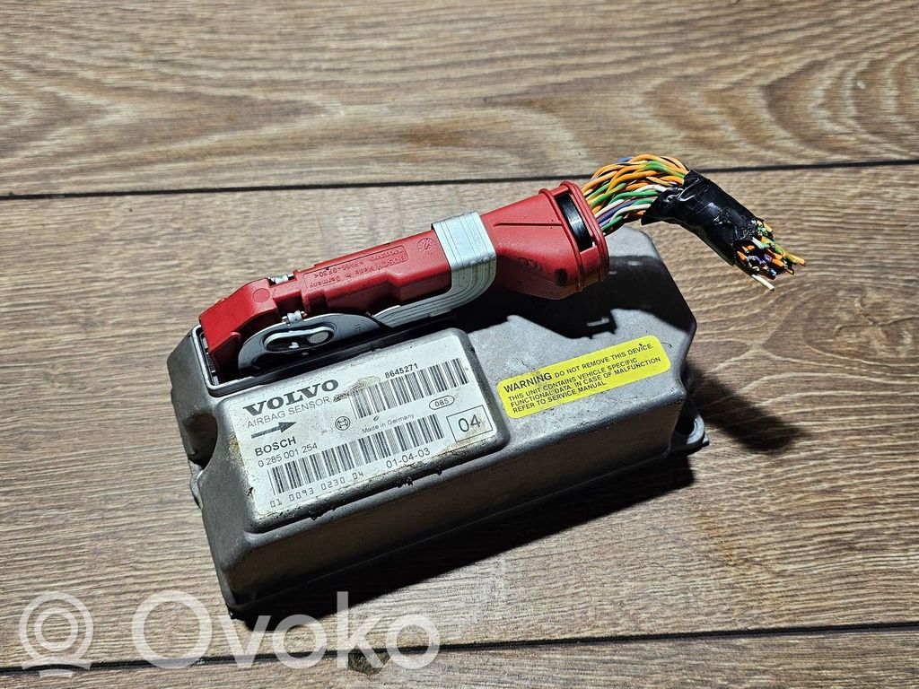 Volvo S60 Turvatyynyn ohjainlaite/moduuli 