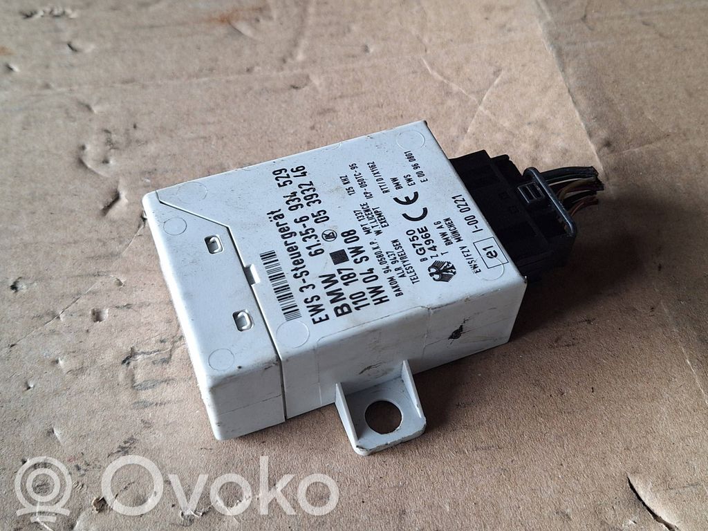 BMW X3 E83 Unité de commande dispositif d'immobilisation 