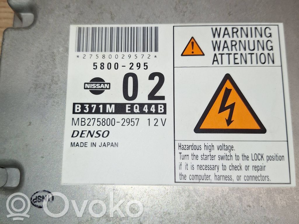 Engine control unit/module   5800295,B371MEQ44B,MB2758002957