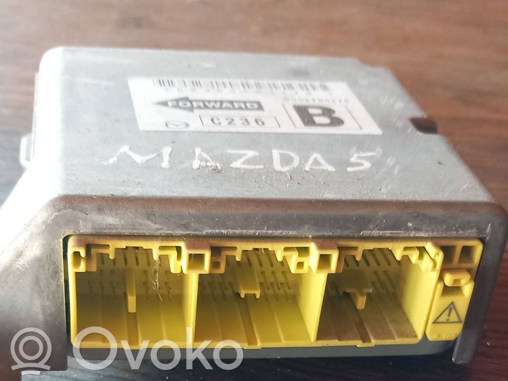 Mazda 5 Airbag control unit/module 