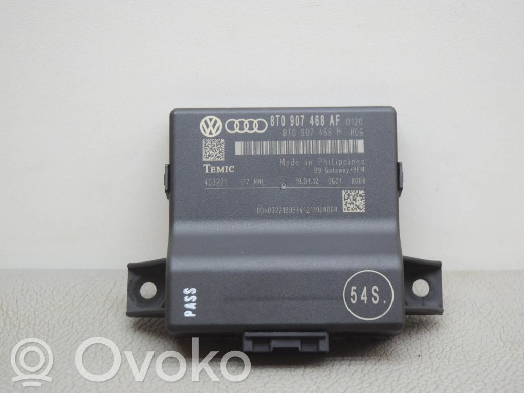 Audi A4 S4 B8 8K Módulo de control Gateway 