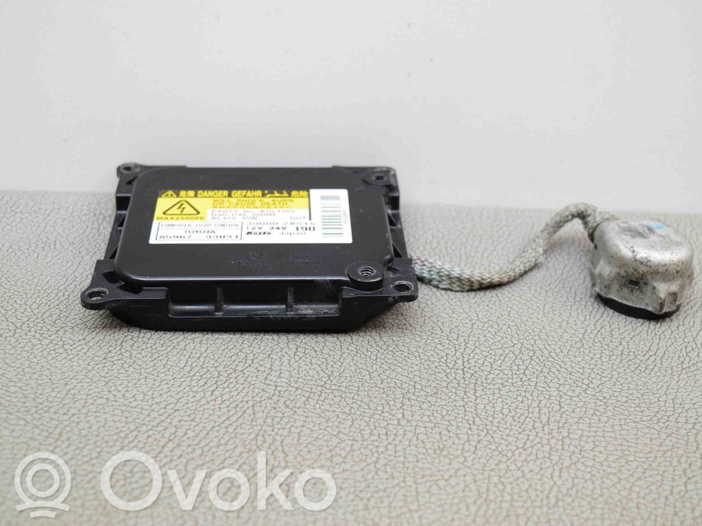 Toyota Prius (XW30) Steuergerät Xenon Scheinwerfer 