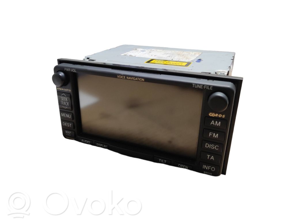 Toyota Avensis T250 Panel / Radioodtwarzacz CD/DVD/GPS 