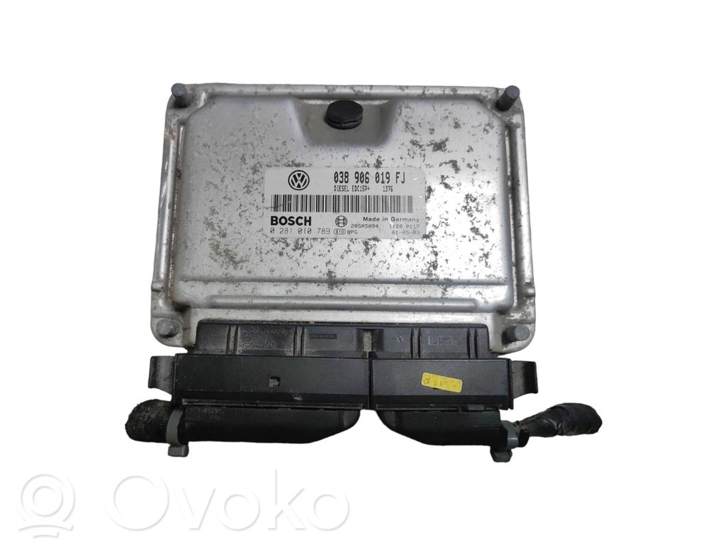 Engine control unit/module   038906019FJ,28SA5094,0281010789