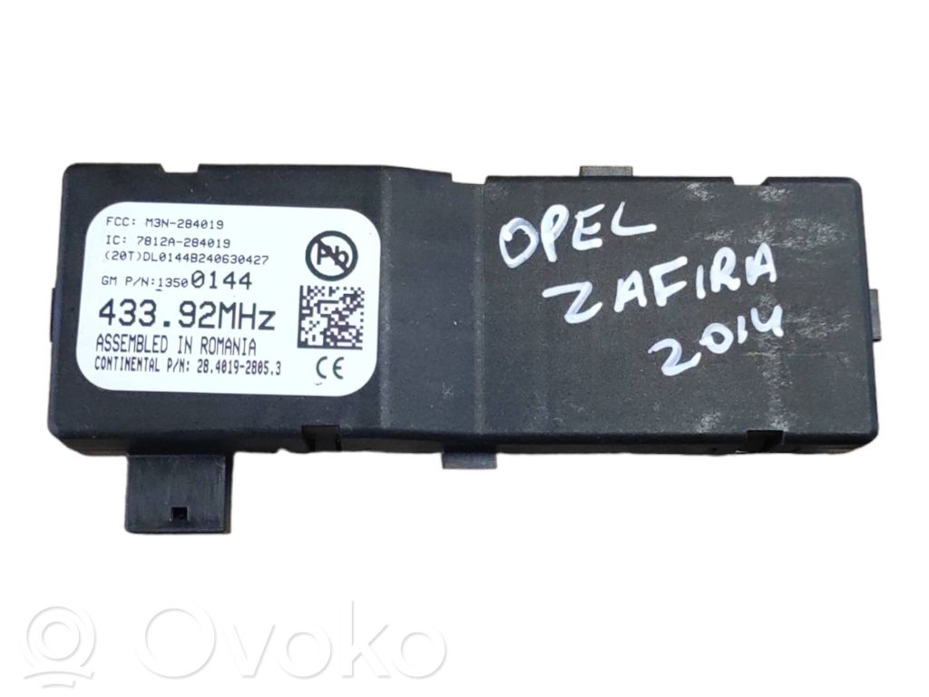 Opel Zafira C Other control units/modules 