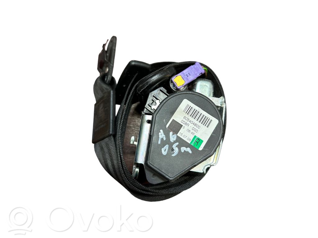 Audi A6 S6 C6 4F Rear seatbelt 