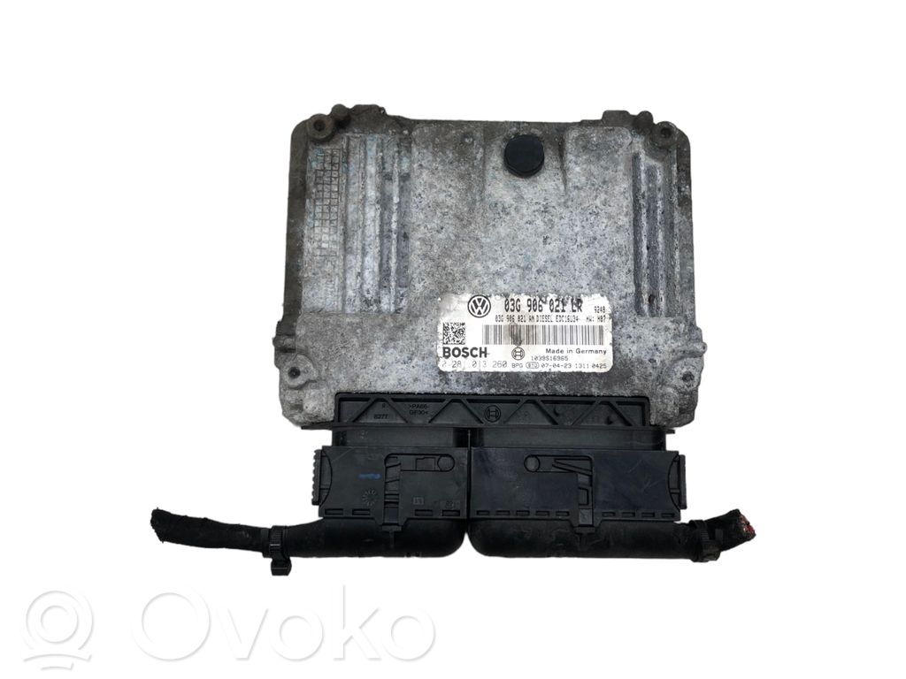 Engine control unit/module   03G906021LR,03G906021AN,0281013260