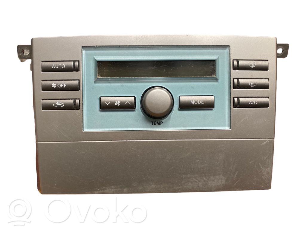 Toyota Corolla Verso E121 Climate control unit 