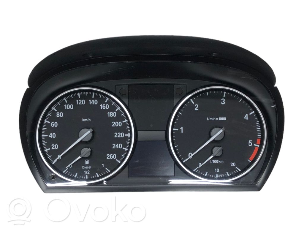 BMW 3 E90 E91 Speedometer (instrument cluster) 