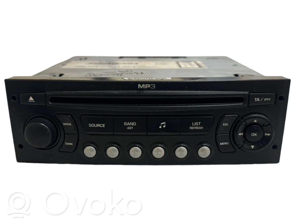 Citroen Berlingo Panel / Radioodtwarzacz CD/DVD/GPS 