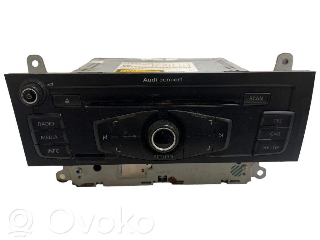 Audi A4 S4 B8 8K Panel / Radioodtwarzacz CD/DVD/GPS 
