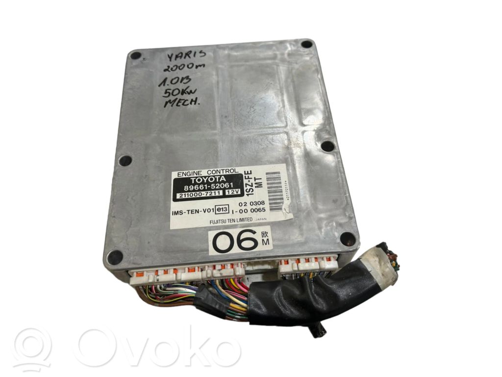 Engine control unit/module   8966152061,2110007211,020308