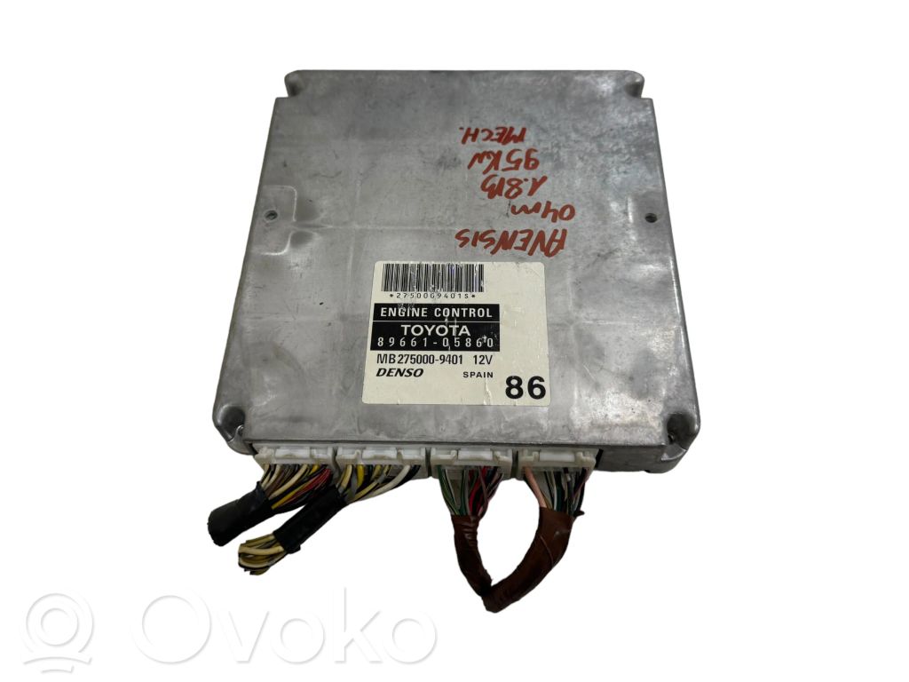 Toyota Avensis T250 Sterownik / Moduł ECU 