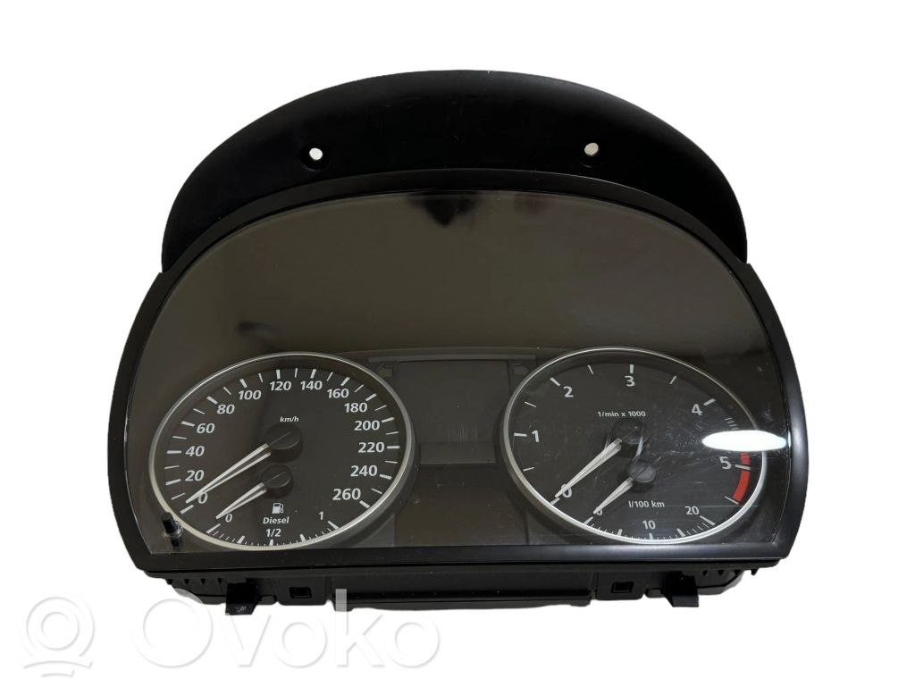 BMW 3 E90 E91 Speedometer (instrument cluster) 