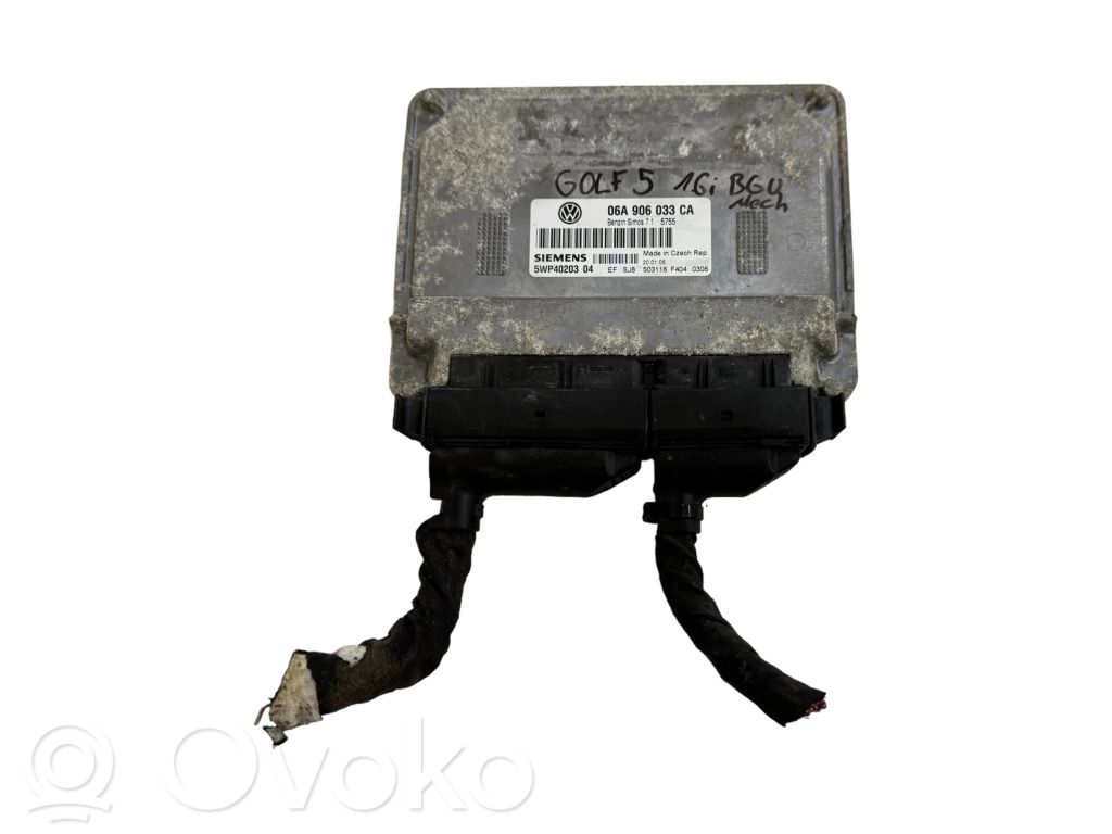 Volkswagen Golf V Engine control unit/module 