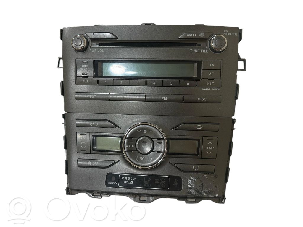 Toyota Auris 150 Unità principale autoradio/CD/DVD/GPS 
