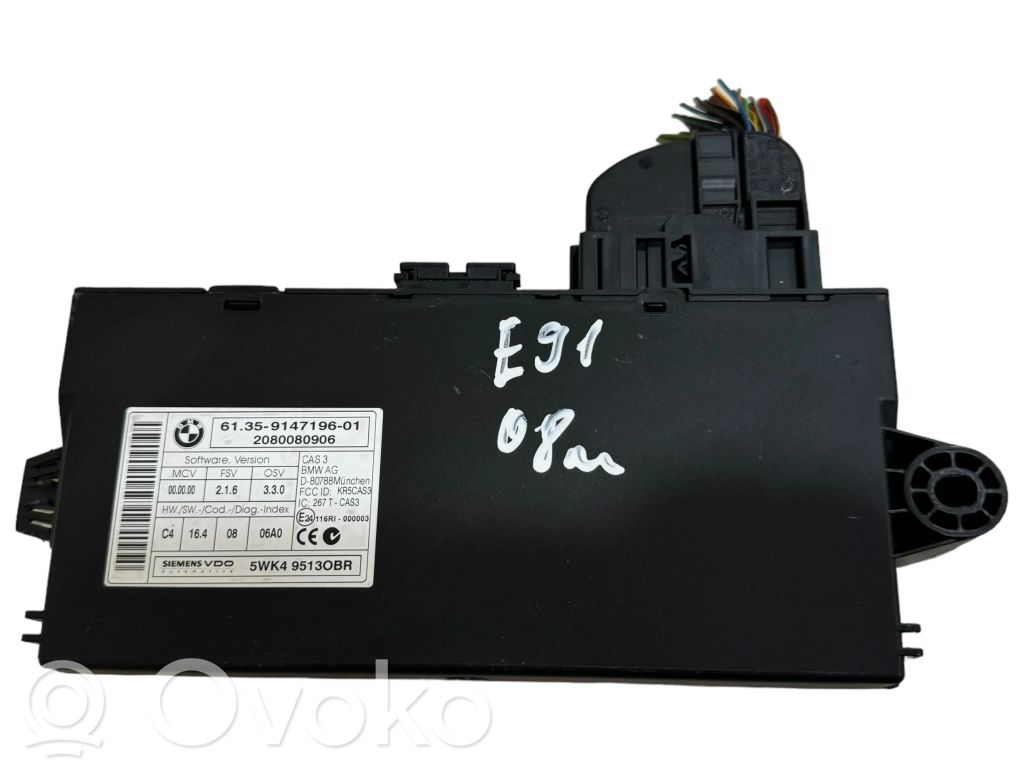 BMW 3 E90 E91 CAS control unit/module 