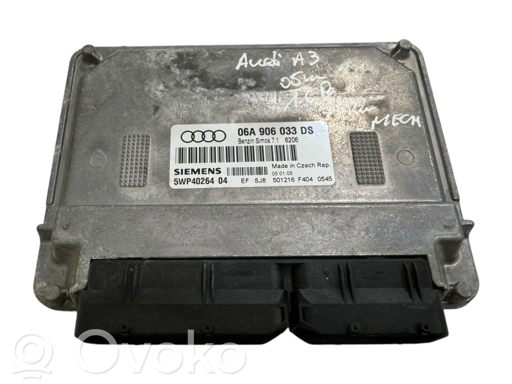Engine control unit/module   06A906033DS,5WP4026404