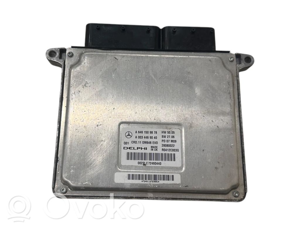 Mercedes-Benz E W211 Engine control unit/module 