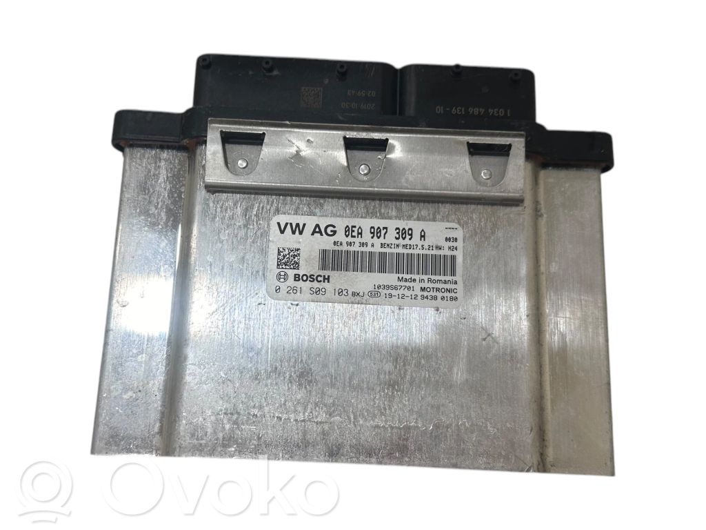 Unidad de control/módulo del motor   0EA907309A,0261S09103