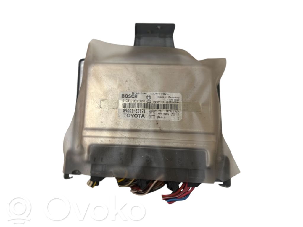 Engine control unit/module   896610D171,4079180272,1039S07521,0281011651