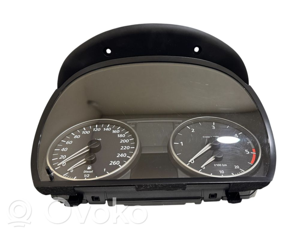 BMW 3 E90 E91 Speedometer (instrument cluster) 