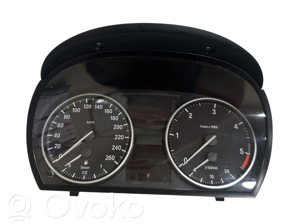BMW 3 E90 E91 Speedometer (instrument cluster) 
