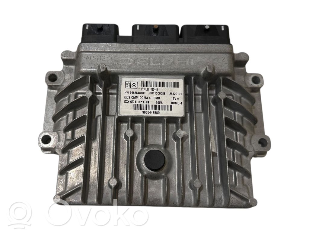 Peugeot 308 Engine control unit/module 