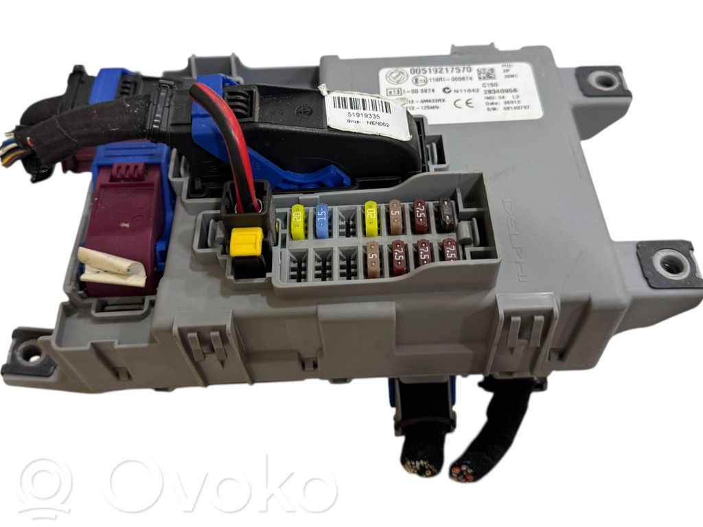 Opel Combo D Fuse module 
