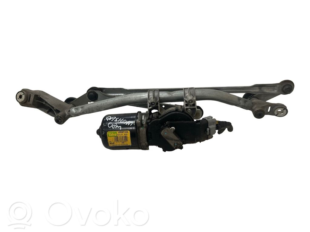 Nissan Qashqai Mechanizm i silniczek wycieraczek szyby przedniej / czołowej 