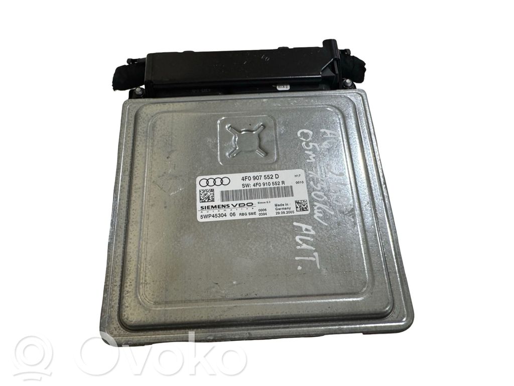 Engine control unit/module   4F0907552D,4F0910552R,5WP45304
