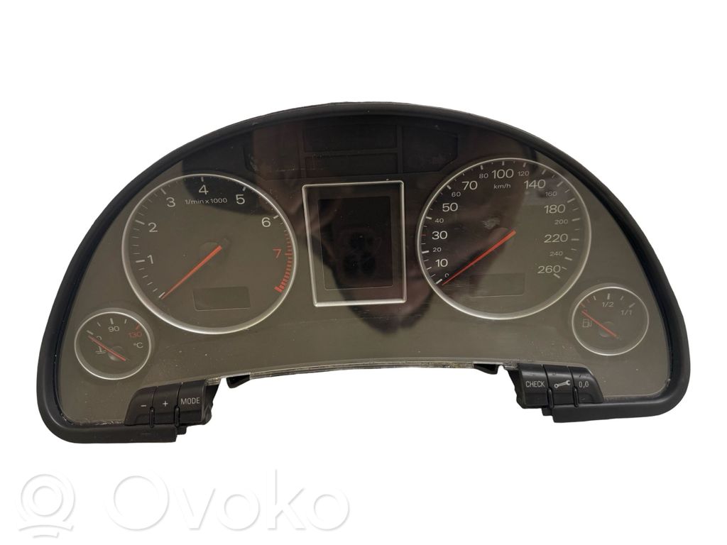 Audi A4 S4 B6 8E 8H Vitezometru (grup de instrumente) 