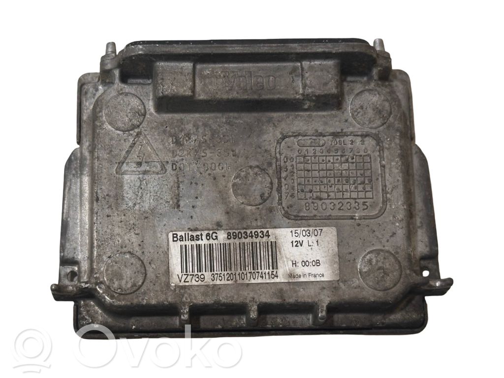 Unité de commande / module Xénon   89032335,89034934