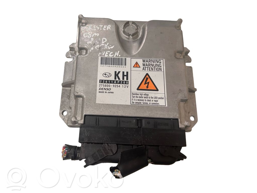Subaru Forester SH Engine control unit/module 