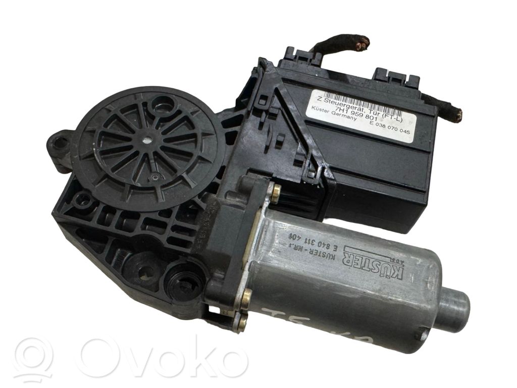 Volkswagen Transporter - Caravelle T5 Silnik regulatora szyby drzwi przednich 