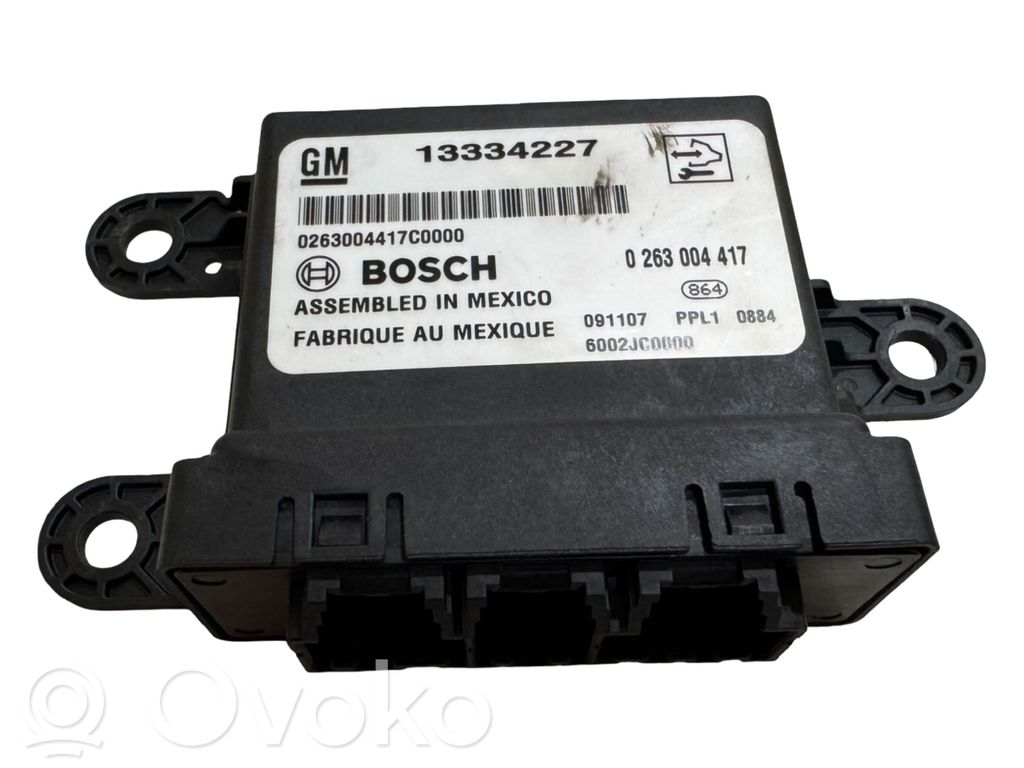 Opel Astra J Unitate/modul de comandă parcare PDC 